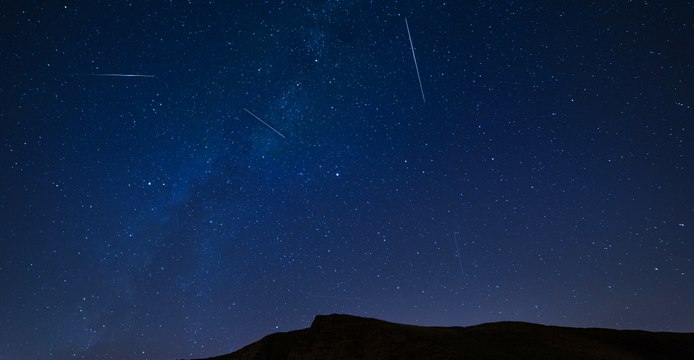 Perseid Meteor Shower Timelapse Captured Over UK