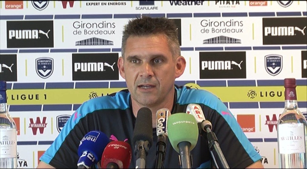La conférence de presse de Jocelyn Gourvennec avant FCGB-ASSE