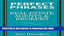 [Popular] Perfect Phrases for Real Estate Agents   Brokers Paperback Online