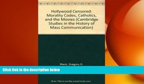 READ book  Hollywood Censored: Morality Codes, Catholics, and the Movies (Cambridge Studies in