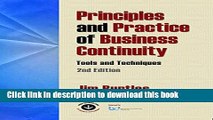 [Popular] Principles and Practice of Business Continuity: Tools and Techniques Second Edition