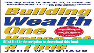 [Popular] Building Wealth One House at a Time: Making it Big on Little Deals Paperback Free