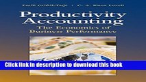 [Popular] Productivity Accounting: The Economics of Business Performance Paperback Free