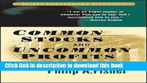 [Popular] Common Stocks and Uncommon Profits and Other Writings Hardcover Free