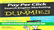 Ebook Pay Per Click Search Engine Marketing For Dummies Full Download