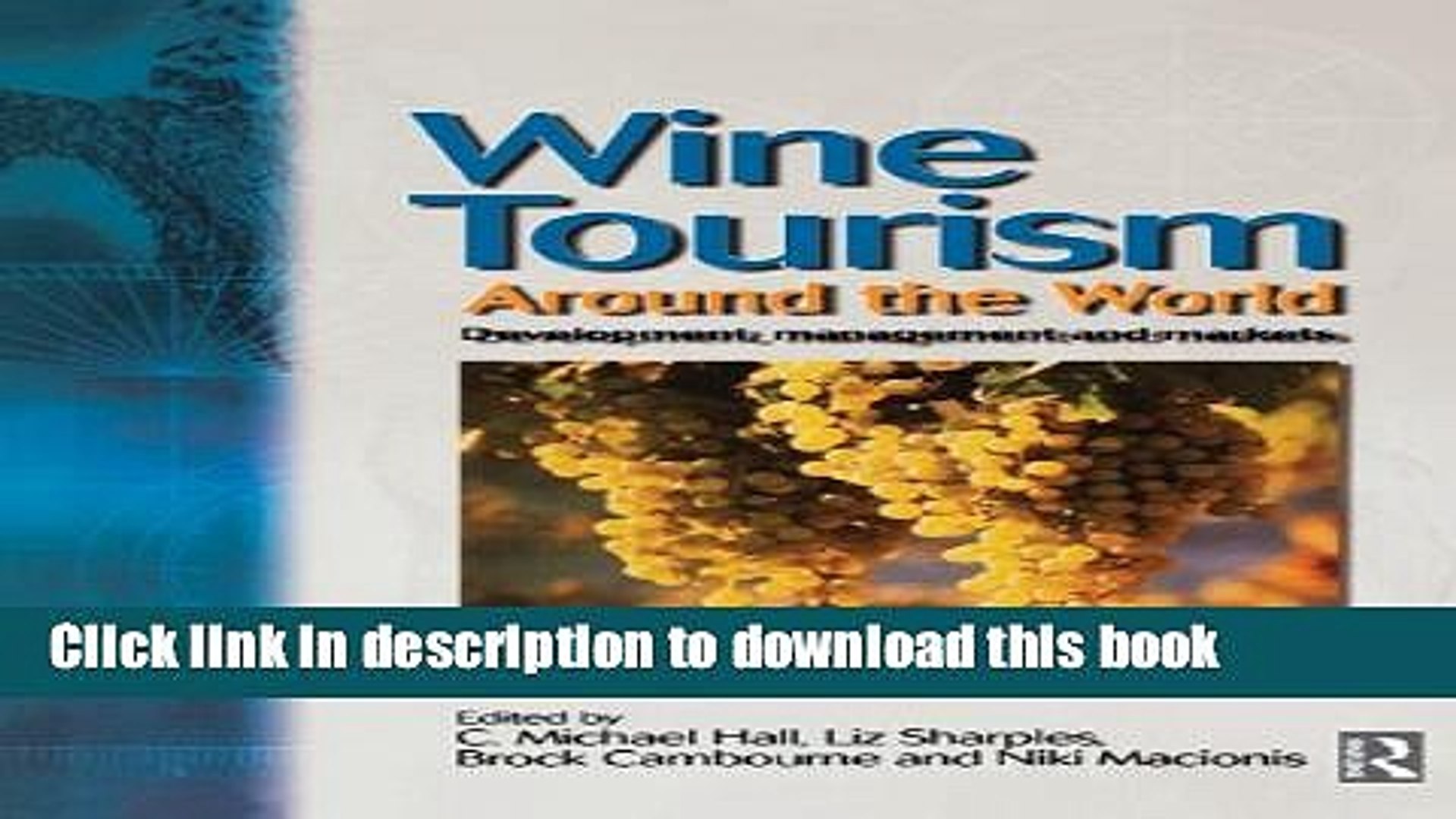 ⁣[Popular] Wine Tourism Around the World: Development, Management and Markets Paperback Online