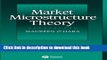 [Popular] Market Microstructure Theory Hardcover Free