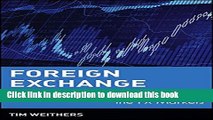 [Popular] Foreign Exchange: A Practical Guide to the FX Markets Hardcover Online