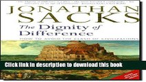 [Popular] Dignity of Difference: How to Avoid the Clash of Civilizations New Revised Edition