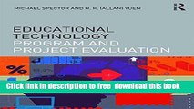 [Download] Educational Technology Program and Project Evaluation (Interdisciplinary Approaches to