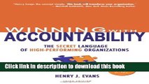 [Popular] Winning With Accountability: The Secret Language of High Performing Organizations