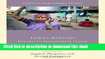 [Popular] India s Reforms: How they Produced Inclusive Growth Hardcover Free