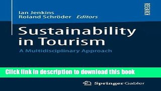 Ebook Sustainability in Tourism: A Multidisciplinary Approach Full Online