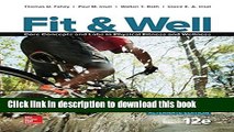 [Download] Fit   Well Alternate Edition: Core Concepts and Labs in Physical Fitness and Wellness