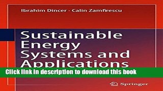 Books Sustainable Energy Systems and Applications Free Online