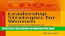 Books Leadership Strategies for Women: Lessons from Four Queens on Leadership and Career