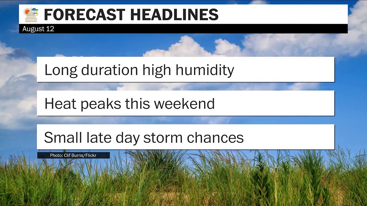 Long duration, high humidity