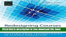 [Download] Redesigning Courses for Online Delivery: Design, Interaction, Media   Evaluation