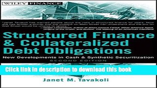 [Popular] Structured Finance and Collateralized Debt Obligations: New Developments in Cash and