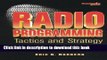 Books Radio Programming: Tactics and Strategy Full Online