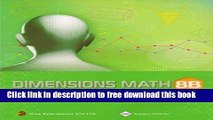 [Download] Dimensions Math Common Core 8B Textbook Hardcover Collection