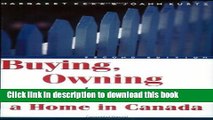 [Popular] Buying, Owning and Selling a Home in Canada Kindle Collection