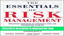 [Download] The Essentials of Risk Management: The Definitive Guide for the Non-risk Professional