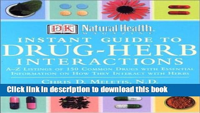 [Download] Natural Health Magazine Instant Guide to Drug-Herb Interactions Kindle Online