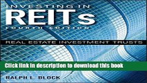 [Popular] Investing in REITs: Real Estate Investment Trusts (Bloomberg) Paperback Collection