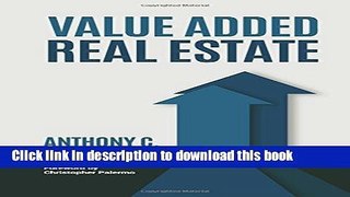 [Popular] Value Added Real Estate Kindle Free