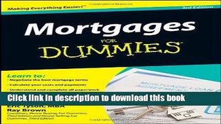 [Popular] Mortgages For Dummies Paperback Free