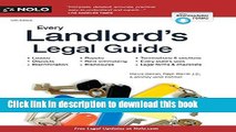 [Popular] Every Landlord s Legal Guide Paperback Collection