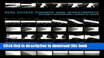[Popular] Real Estate Finance   Investments Paperback Free