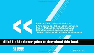 Books OECD Transfer Pricing Guidelines for Multinational Enterprises and Tax Administrations 2010