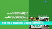 Books Sustainable Intensification: Increasing Productivity in African Food and Agricultural