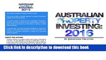 [Popular] Australian Property Investing: 2016 Kindle Collection