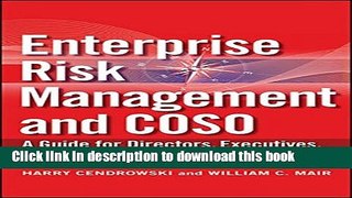 Ebook Enterprise Risk Management and COSO: A Guide for Directors, Executives and Practitioners