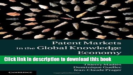 Books Patent Markets in the Global Knowledge Economy: Theory, Empirics and Public Policy