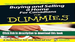 [Popular] Buying and Selling a Home For Canadians For Dummies Paperback Free