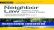 [Popular] Neighbor Law: Fences, Trees, Boundaries   Noise Kindle Online