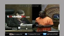 Detenido se pone a bailar perreo burlándose de jueza en Miami-Video