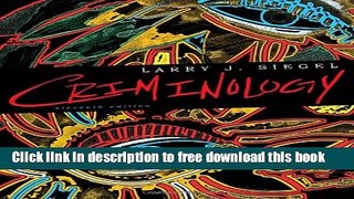 [Download] Criminology Hardcover Free