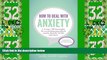 Big Deals  How to Deal with Anxiety  Free Full Read Best Seller