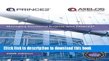 [Popular] Managing Successful Projects with PRINCE2TM 2009 Edition Manual Paperback Online