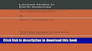 [Download] The Atlas System of Morocco: Studies on its Geodynamic Evolution Paperback Online