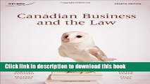 [Popular] Canadian Business and the Law Paperback Collection