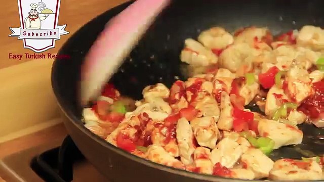 Baked Chicken,Potatoes and Bechamel Sauce - Learn to Cook