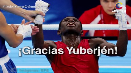 Yuberjén Martínez a una de ganar el oro en los Juegos Olímpicos  [Colombia.com]