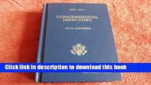 [Popular] Official Congressional Directory, 2009-2010: 111th Congress, Convened January 2009