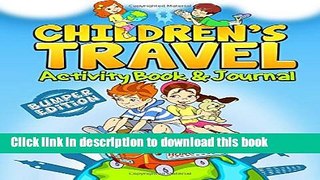 [Download] Children s Travel Activity Book   Journal: My Trip to Hong Kong Kindle Collection